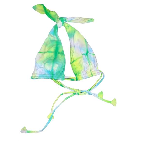 NEW MARTHA REY loretta top in green madness - Picture 2 of 2